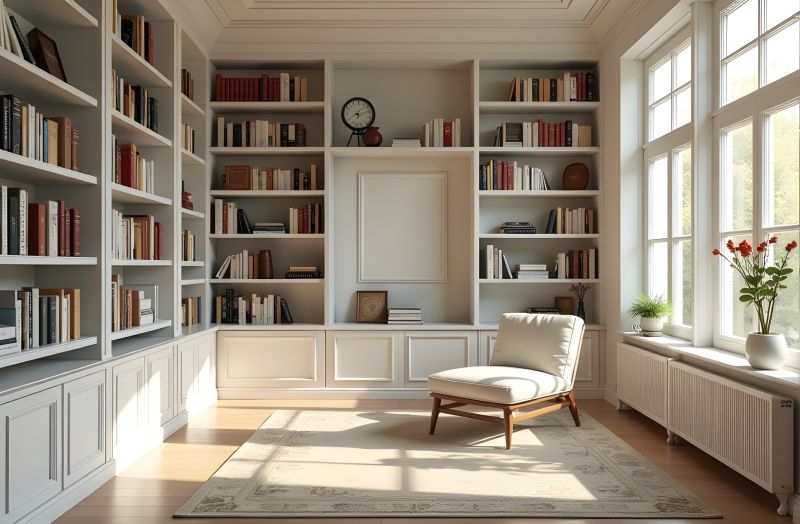 Bookshelves Installation