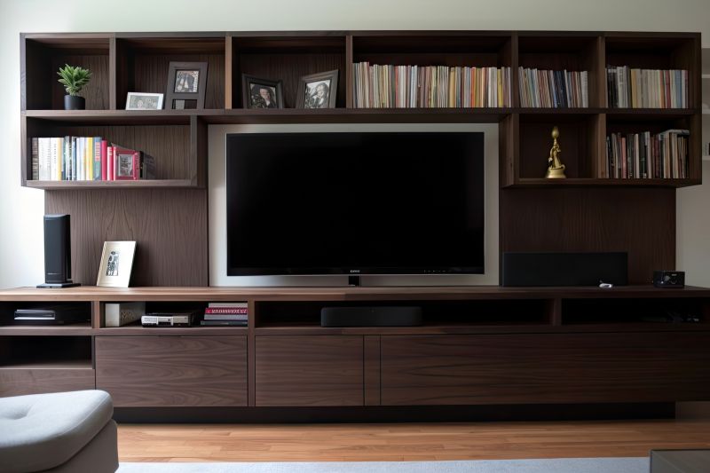 Built In Tv Cabinetry in Fairfax, VA