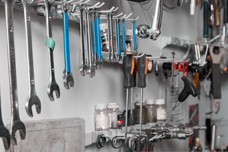 Garage Tool Rack Installation in Frederick, MD