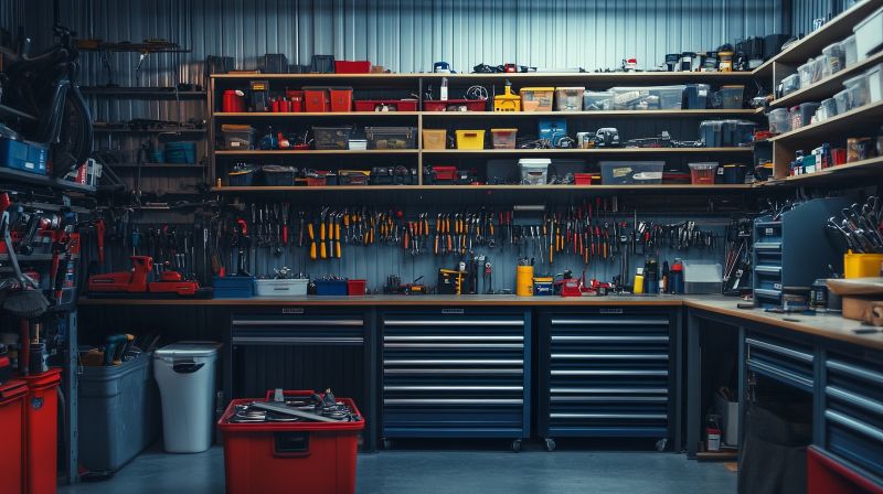 Garage Shelves Installation in Fairfax County, VA